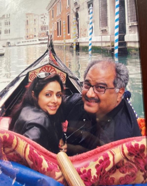 Sridevi and Boney kapoor